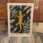 Vintage Salamander Art Print