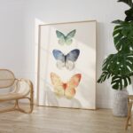 Watercolor Butterfly Print