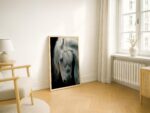 White Horse Western Wall Art