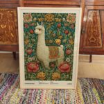 William Morris Alpaca Art Print