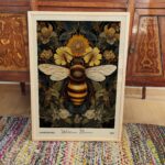 William Morris Bee Art Print
