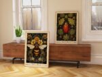 William Morris Bee & Ladybug Print Set