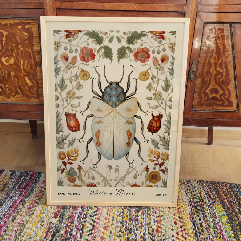 William Morris Beetle Print