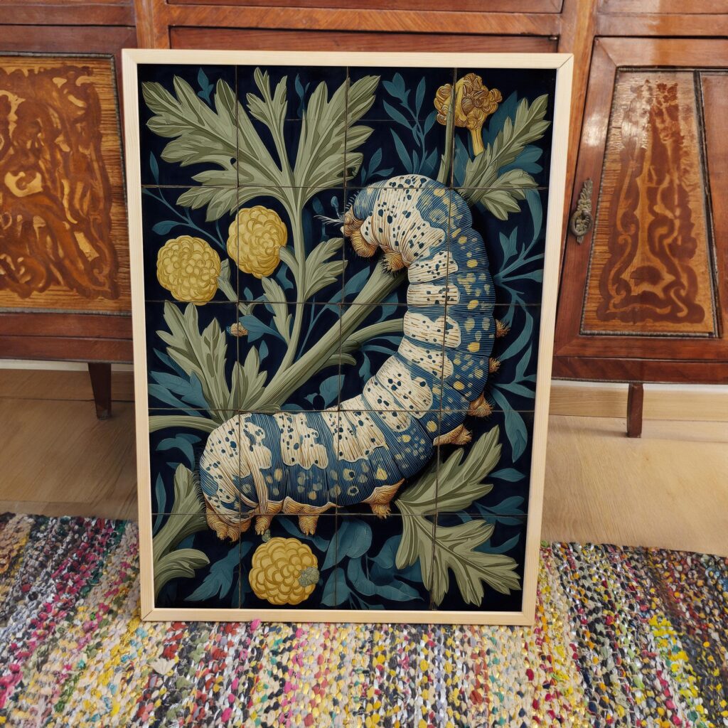 William Morris Caterpillar Art Print