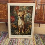 William Morris Chihuahua Art Print