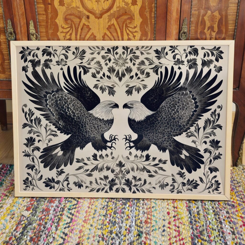 William Morris Eagle Print