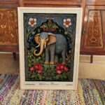 William Morris Elephant Art Print