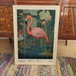 William Morris Flamingo Print