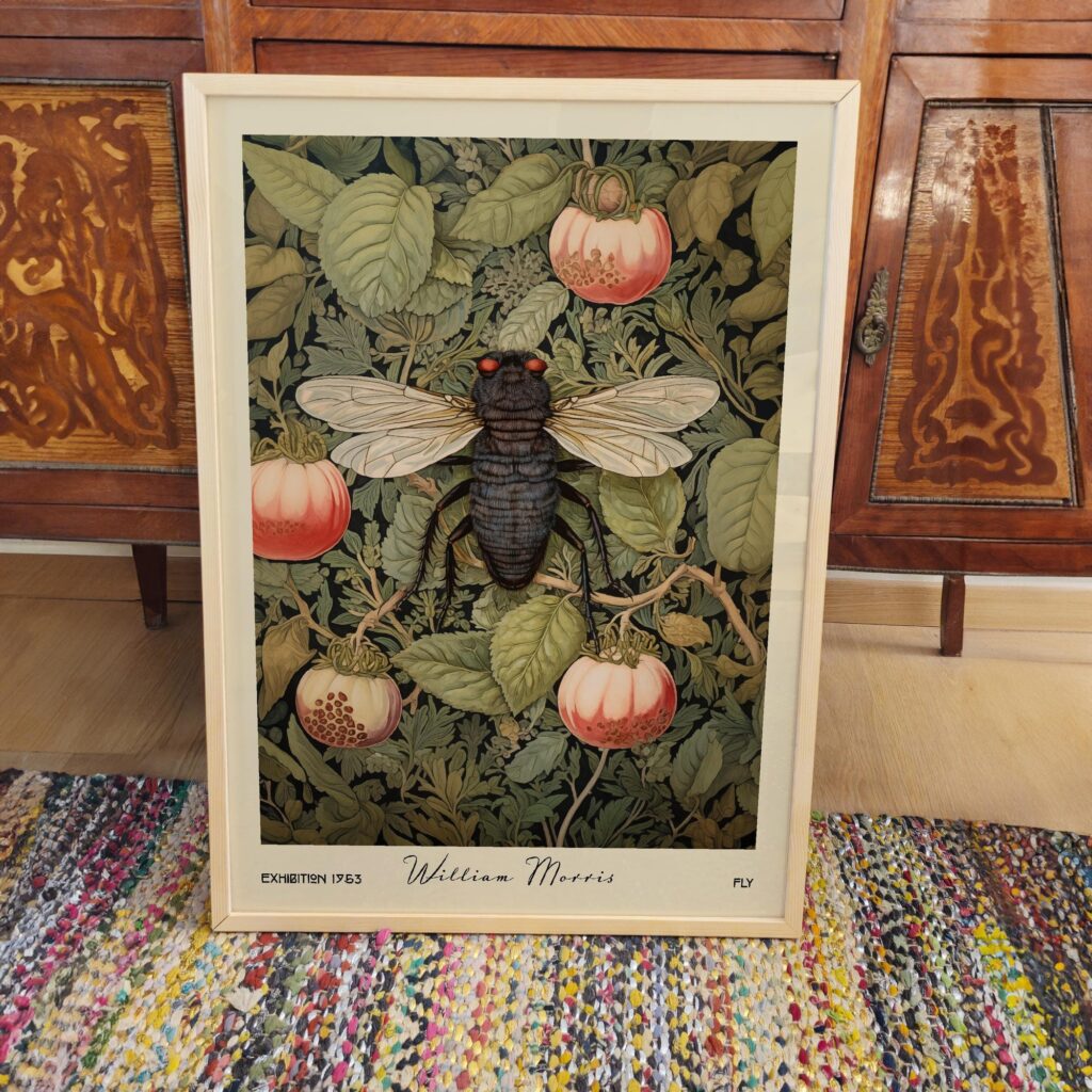 William Morris Fly Insect Print