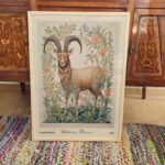 William Morris Ibex Art Print