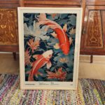 William Morris Koi Fish Art Print