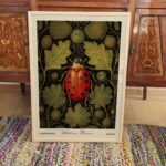 William Morris Ladybug Art Print