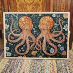 William Morris Octopus Wall Art