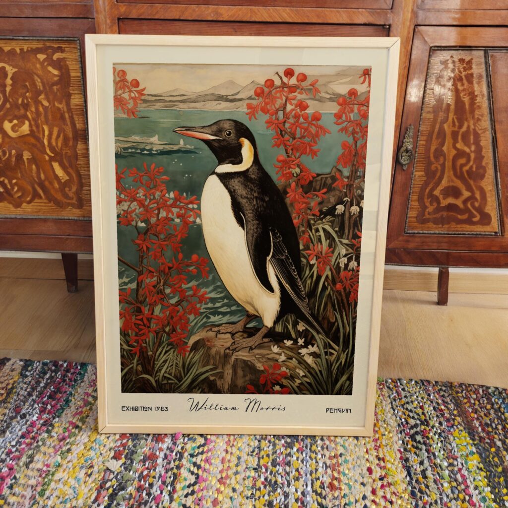 William Morris Penguin Print