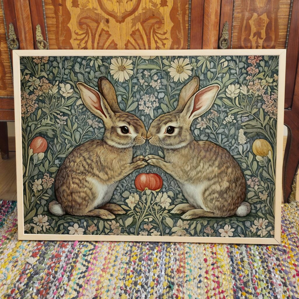William Morris Rabbit Print