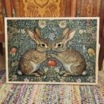William Morris Rabbit Print