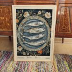 William Morris Sardines Print