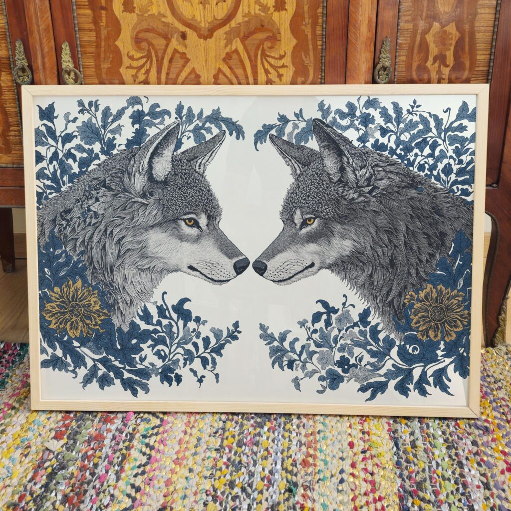 Wolf Art Print