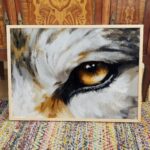 Wolf Eye Painting Print
