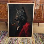 Wolf Victorian Renaissance Wall Art