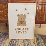 You Are Loved Bear Print