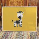 Zebra Nursery Print