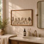 Animals Bathroom Print