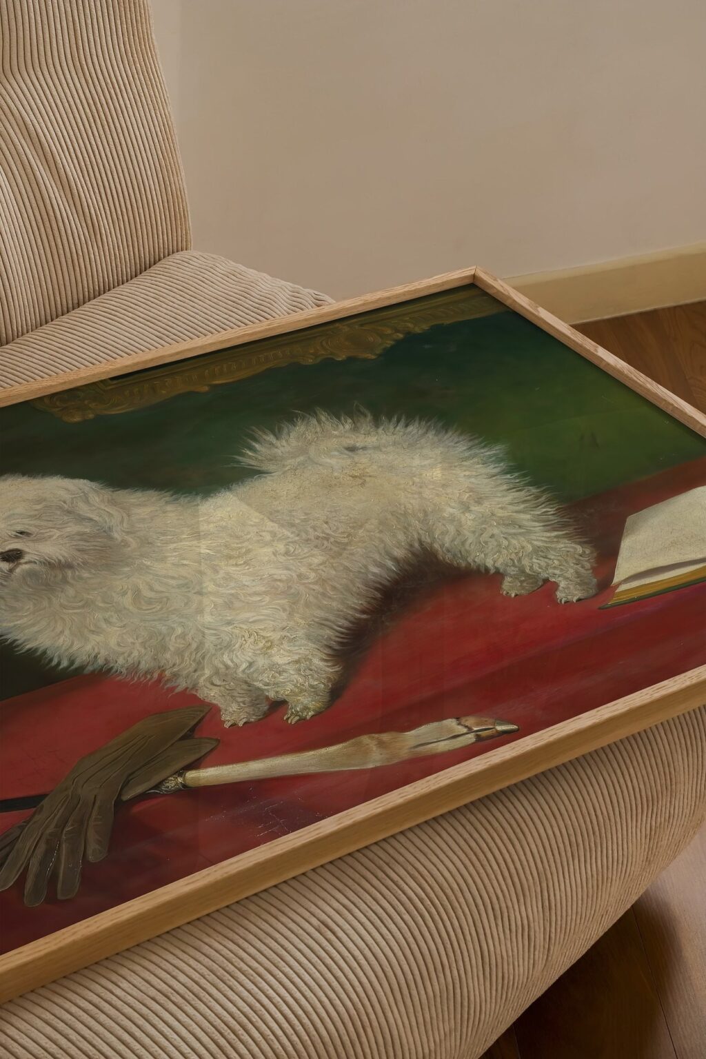 Antique Bichon Frise Print