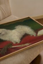 Antique Bichon Frise Print