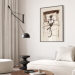 Bedroom Book Cat Print