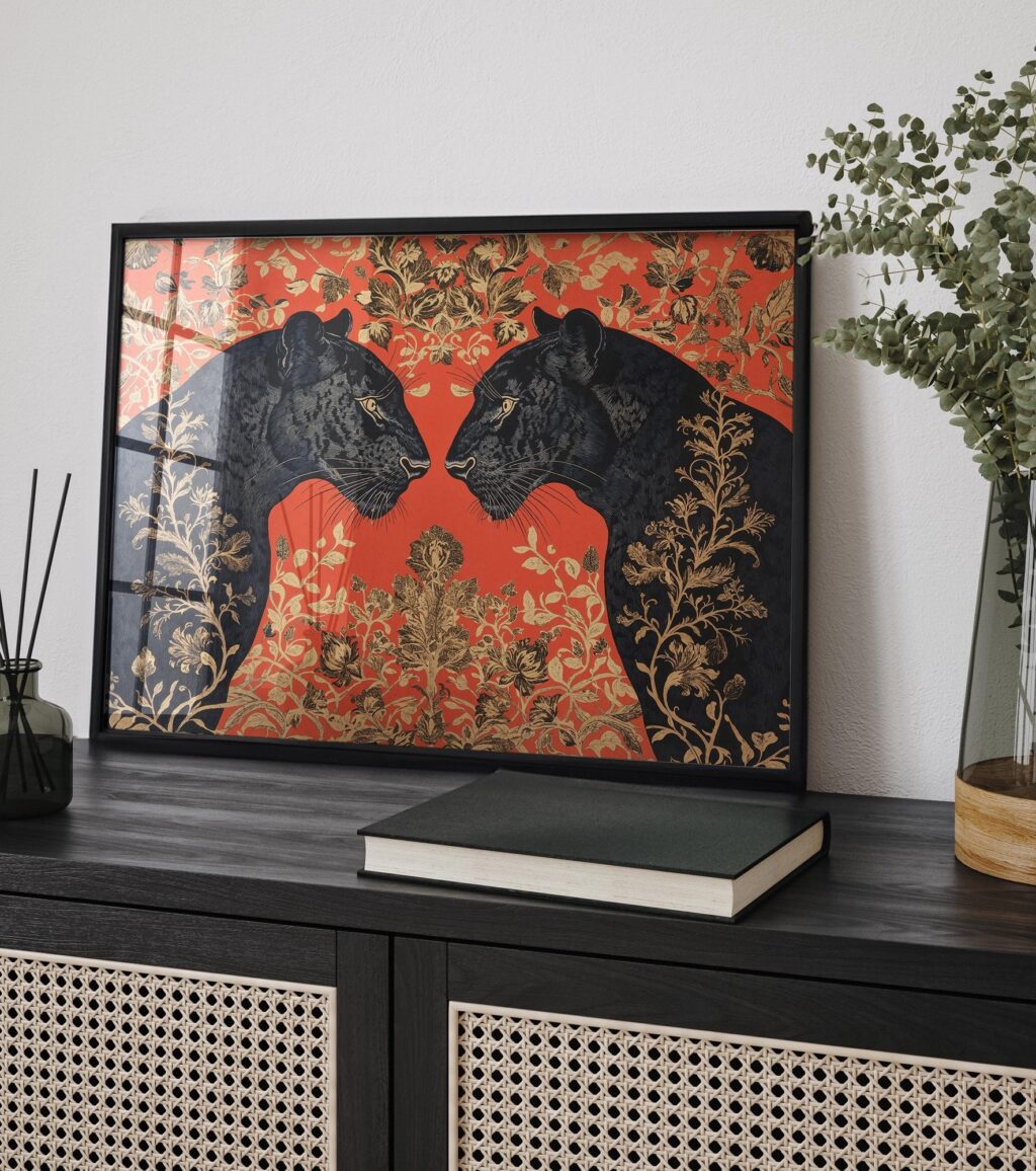 Black Panther Art Print