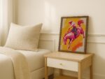 Bucking Bronco Art Print