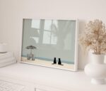 Cats on the Beach Print
