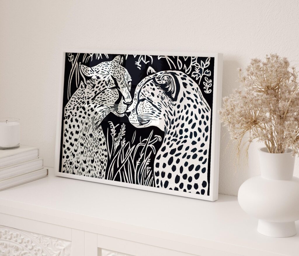 Cheetah Wall Art
