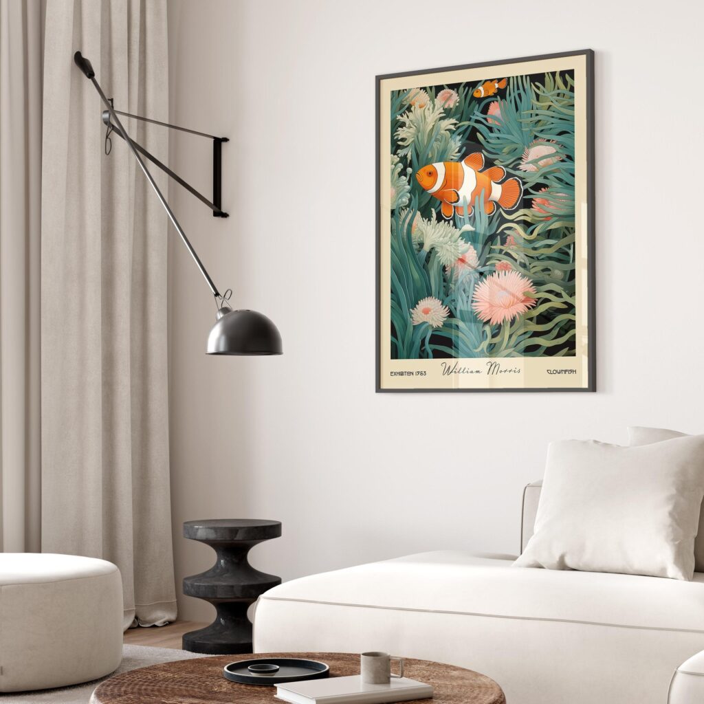 Clownfish Wall Art Print