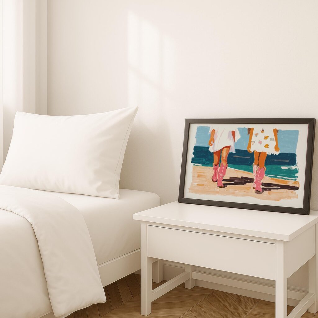 Coastal Cowgirl Print