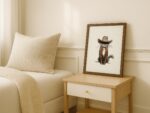 Cowboy Cat Sheriff Print