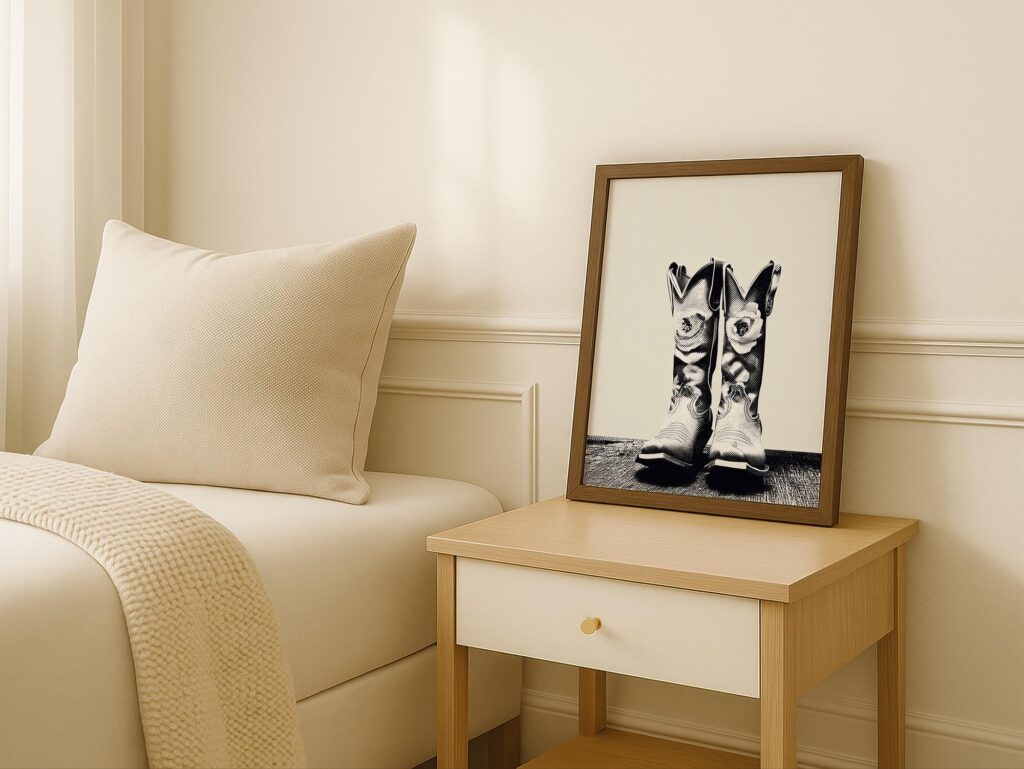 Cowgirl Boots Print