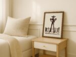 Cowgirl Boxing Art Western Wall Sketch Print