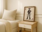 Cowgirl Queen of Hearts Playing Card Art