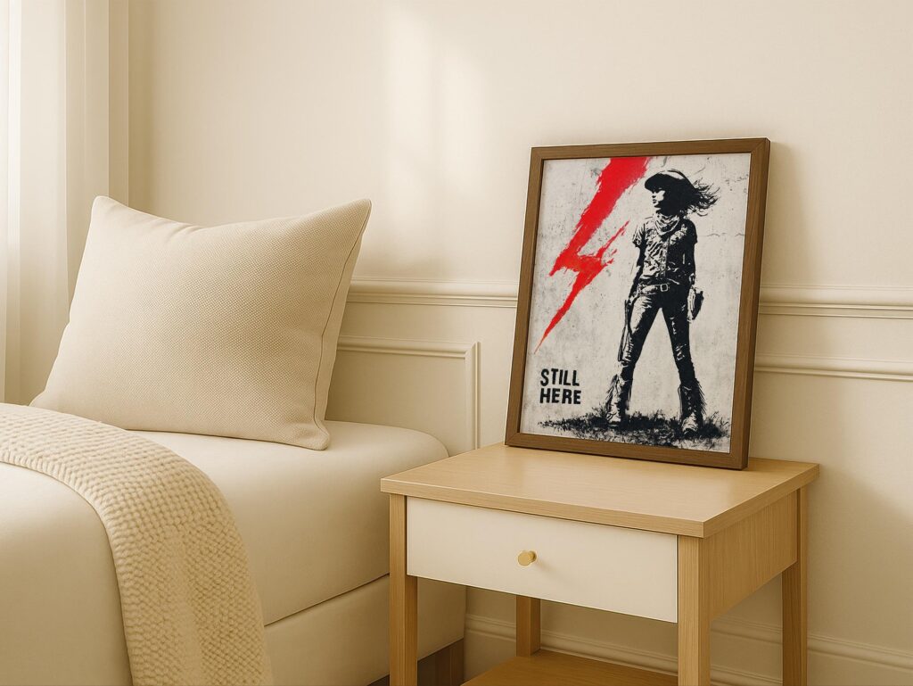 Cowgirl Still Here Wall Art