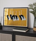 Crane Birds Wall Art