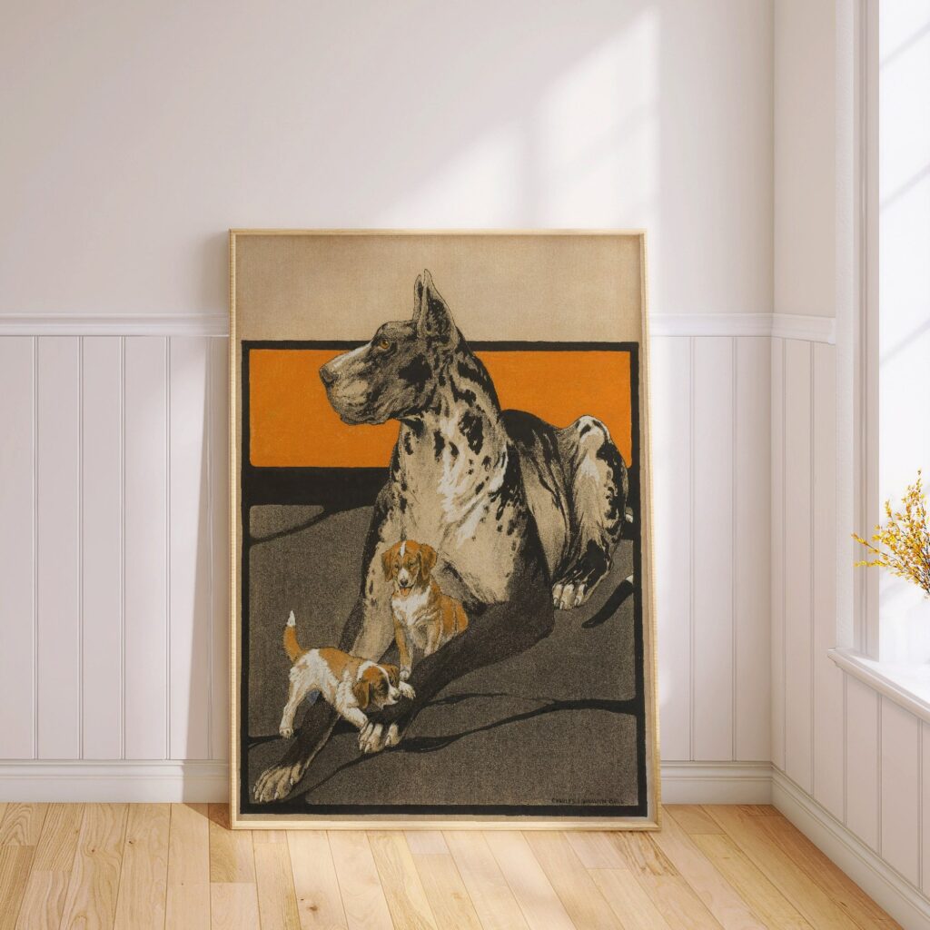 Dane Puppy Print