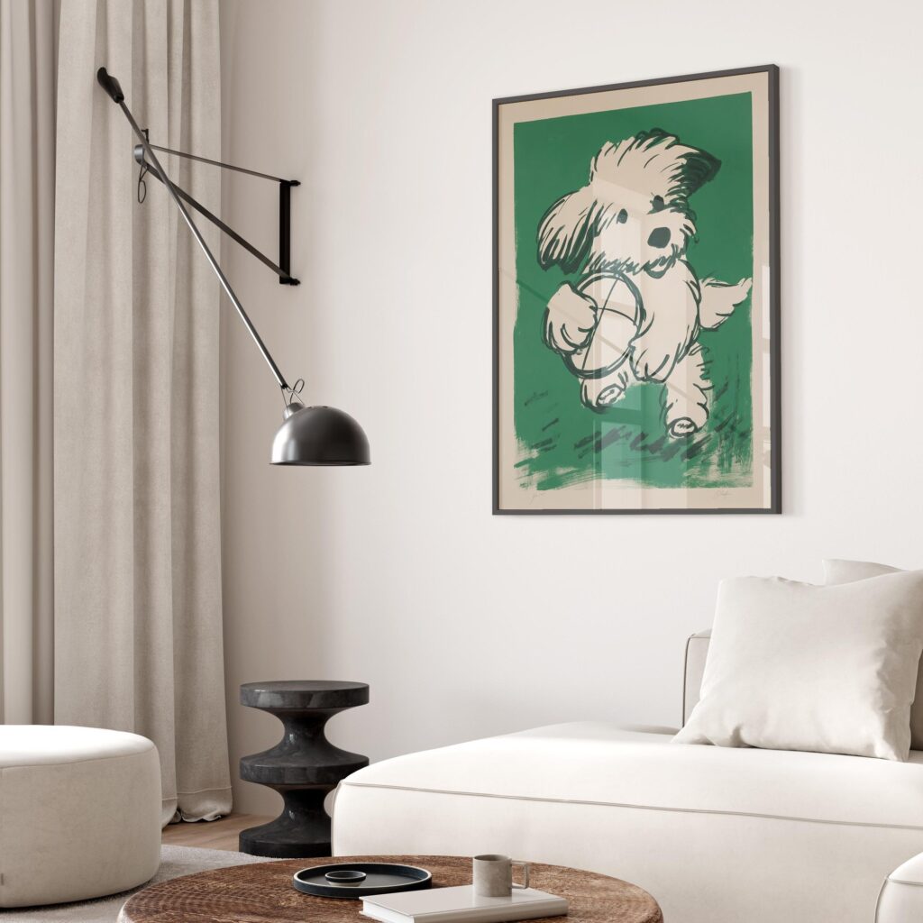 Dog Sketch Wall Art