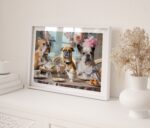 Dog Tea Party Print