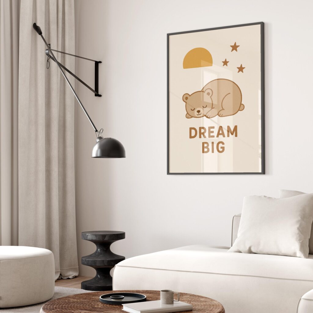 Dream Big Bear Print