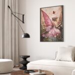 Fairy Butterfly Painting Print