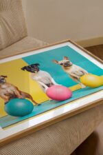 Fitness Dog Art Print