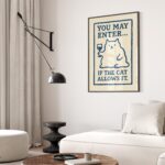 Funny Grumpy Cat Print