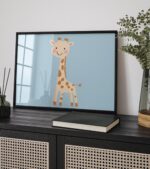 Giraffe Nursery Print